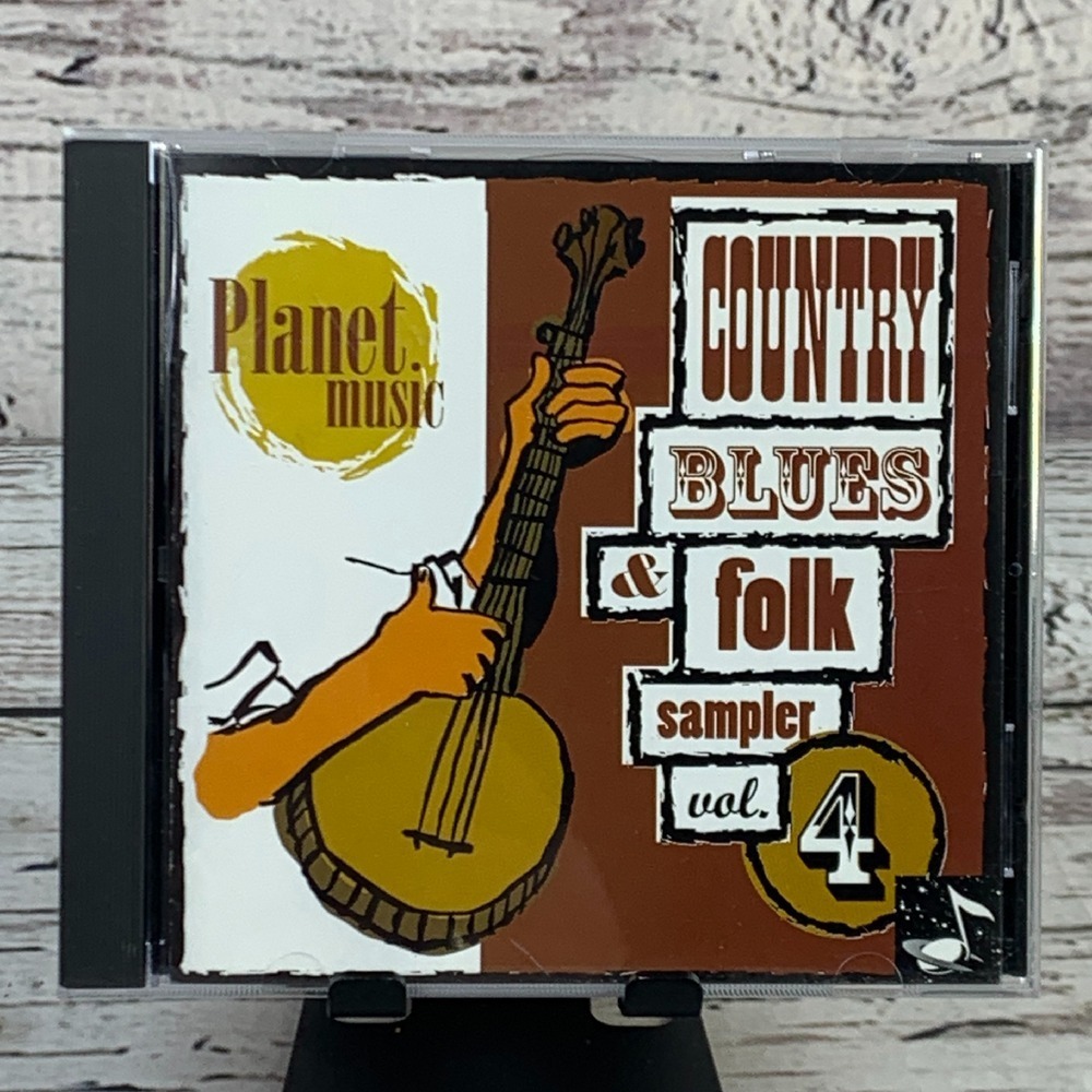 Planet Music Country Blues & Folk Sampler Vol. 4 [1996 CD]‎ Music Album